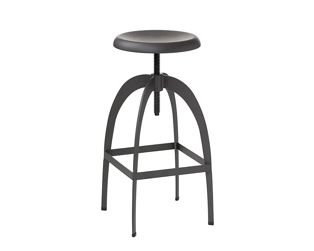 COLBY ADJUSTABLE STOOL - GREY