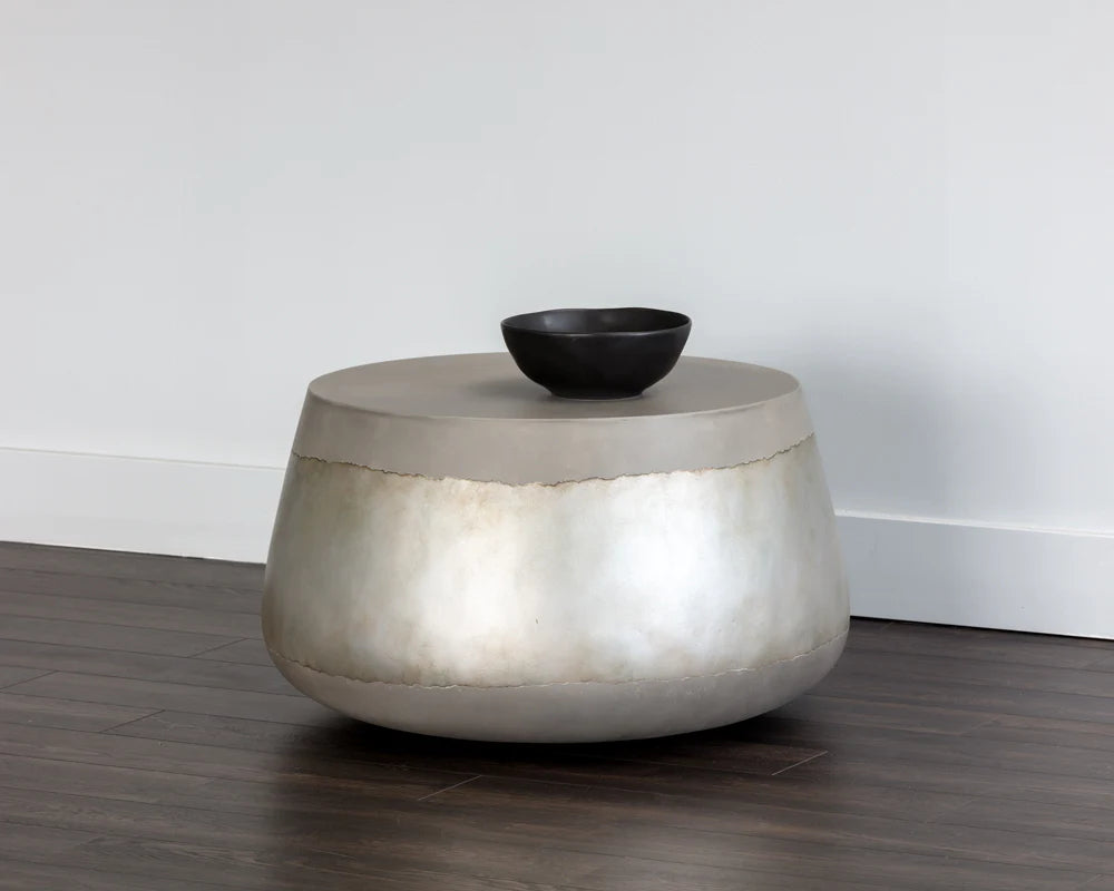 ARIES COFFEE TABLE - SILVER