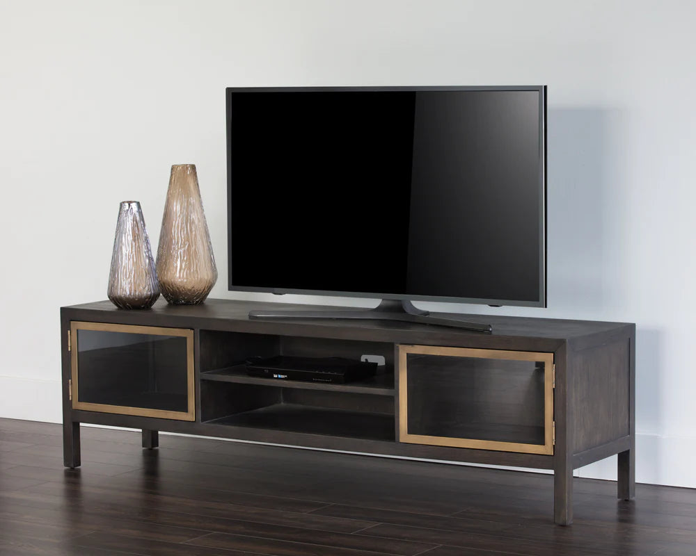 GILES MEDIA CONSOLE AND CABINET