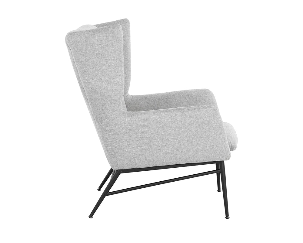 Kasen Lounge Chair - Color: Belfast Heather Grey 41