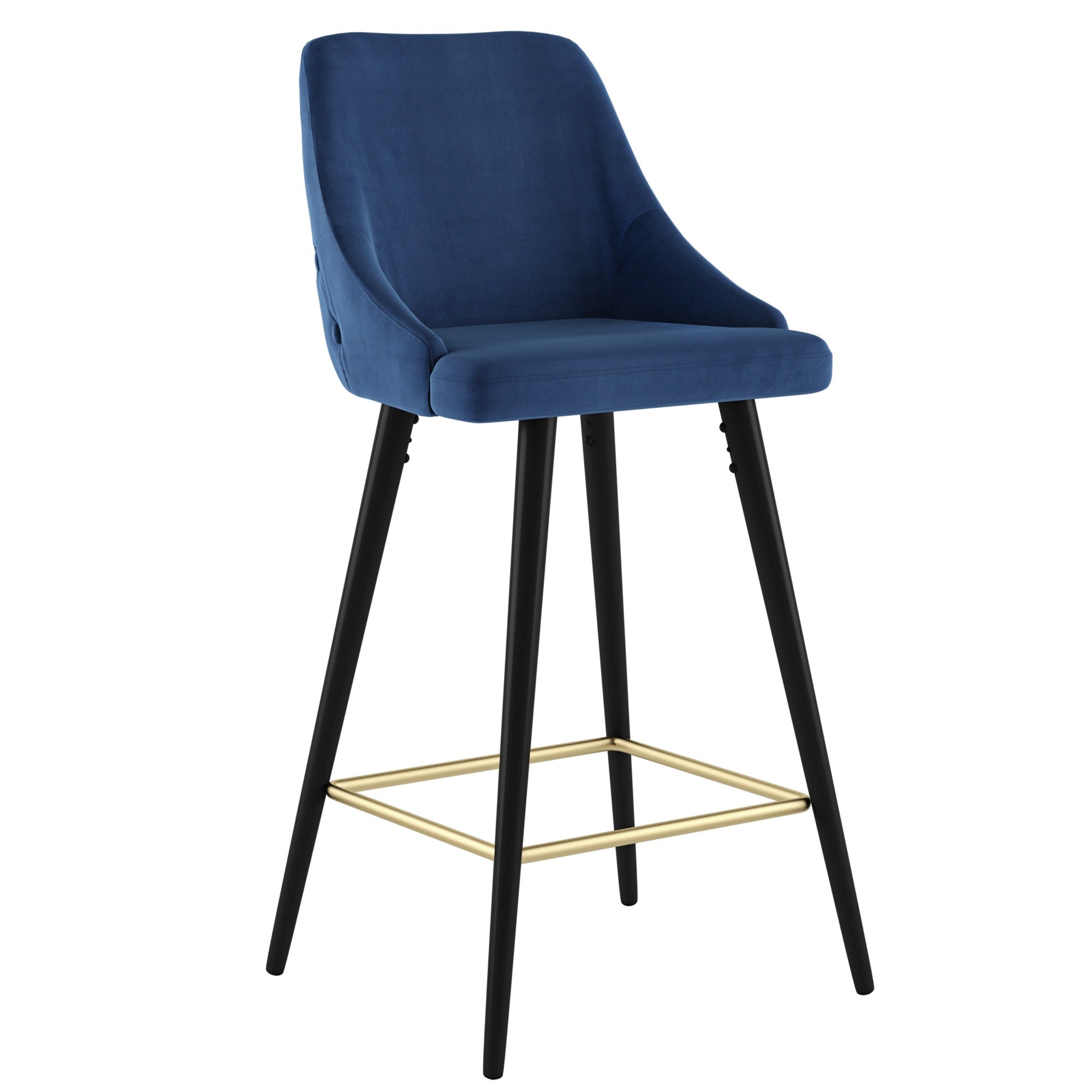 Roxanne II 26’’ Counter Stool set of 2 in Blue Price shown 