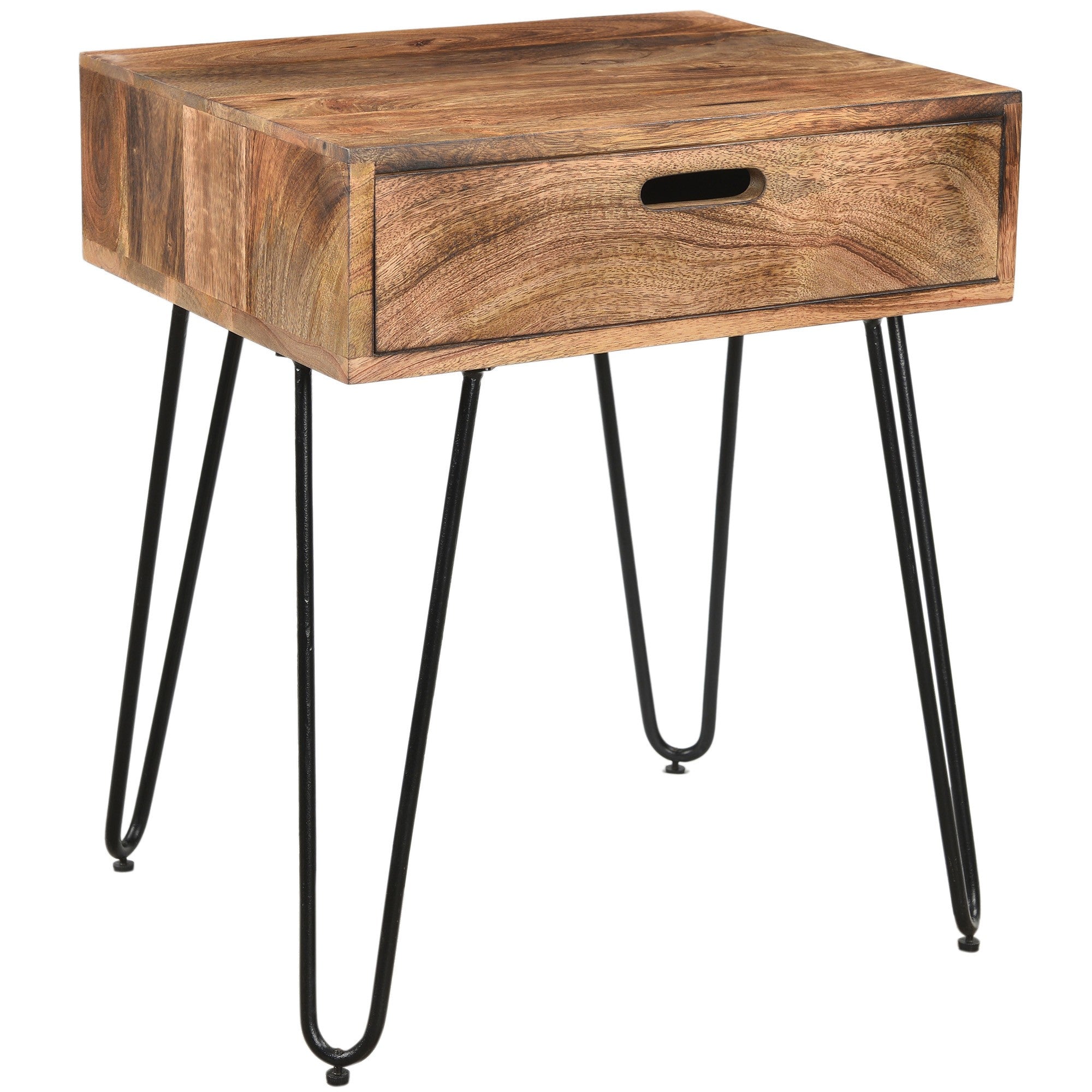 JAYDO-ACCENT TABLE-NATURAL BURNT - ACCENT FURNITURE
