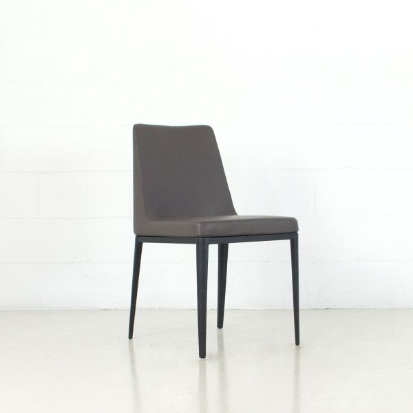 AVENUE CHAIR Leatherette Charcoal